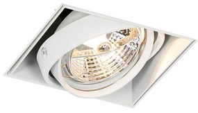 Foco embutido branco GU10 AR70 sem moldura - Oneon Moderno
