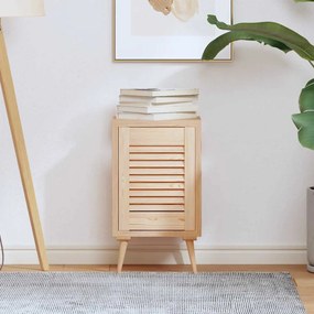 vidaXL Porta de armário com design de persiana pinho maciço