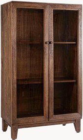 Vitrine em madeira de manga Remington