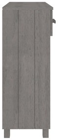Mesa consola HAMAR 90x35x90 cm pinho maciço cinza-claro