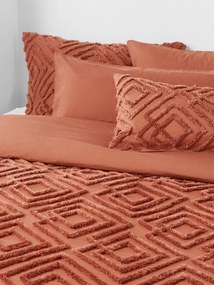 Capa de edredão em percal de algodão com acabamento tufado Phil