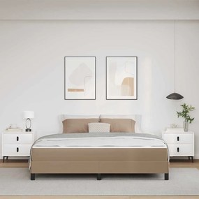 Cama Outros Cappuccino 180 x 200 cm Couro sintético