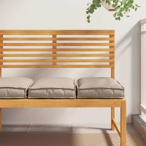 vidaXL Almofadas para Paletes - 2 pçs Taupe 40x40x8 cm em Tecido Oxford