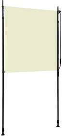 Estore de rolo para exterior 120x270 cm creme