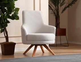 Cadeirão Kapri – Creme – 72x87x102 cm