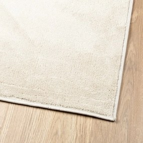 Tapete de pelo curto OVIEDO 80x200 cm bege