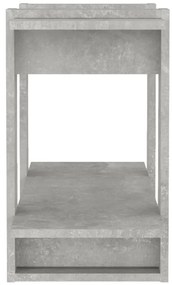 Estante/divisória 80x30x51 cm cor cinzento cimento