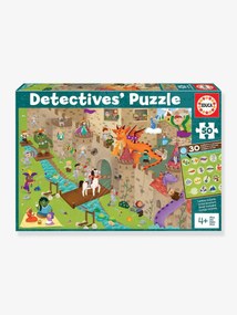 Puzzle de 50 peças Detetive no Castelo - EDUCA verde escuro bicolor/multicolo