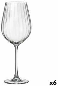Copo para Vinho Bohemia Crystal Optic Transparente 650 Ml 6 Unidades