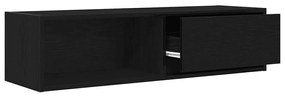 Móveis de TV 2pcs 100x31x25,5cm deriv. madeira carvalho preto