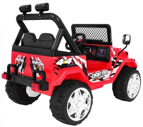 Jipe elétrico para Crianças 12V RAPTOR Drifter Rodas de EVA Vermelho