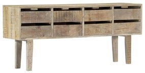 Aparador 140x30x60 cm madeira de mangueira maciça