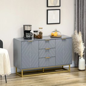 Armário Moderno – Modelo Oslo – 120x40x76 – Armazenamento Vertical – B