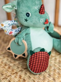 Peluche de atividades Joe - Lilliputiens  verde