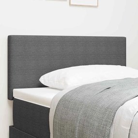 Cabeceira LED vidaXL Design Simples Cinza Claro 80 cm Tecido de Couríssimo