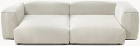 Sofá modular em veludo Vetsak (3 lugares)