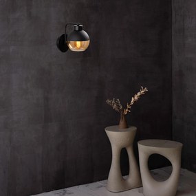 Aplique de Parede Anı – Preto – 14 cm