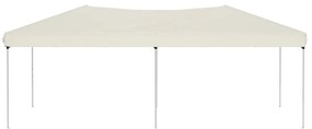 Tenda para festas dobrável 3x6 m cor creme