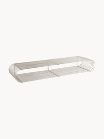 Estante de parede em metal Curva, L 80 cm