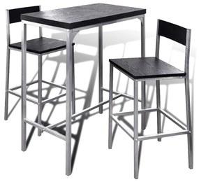 Conjunto de mesa de balcão para pequeno-almoço