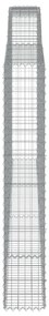 Cesto gabião arqueado 400x30x180/200 cm ferro galvanizado