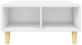 Mesa de centro 60x60x30 cm contraplacado branco