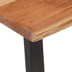 Mesa de centro 110x55x40 cm madeira de acácia maciça