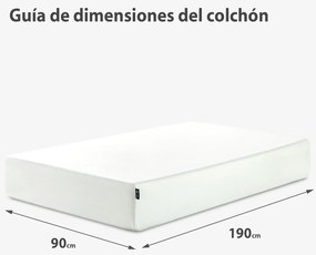 Colchão Viscoelástico Zinus com Chá Verde – Várias Medidas  – 7 Zonas