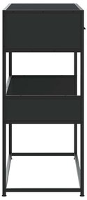 Mesa consola 90x35x80 cm derivados de madeira preto