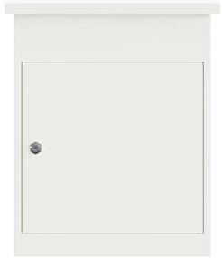 Caixa para entrega de pacotes Branco 44 x 35 x 59 cm Aço