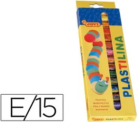 Plasticina Jovi Cores Sortidas - 15 Barras