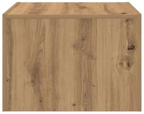 Mesa de centro carvalho artisiano 50 x 50 x 35 cm