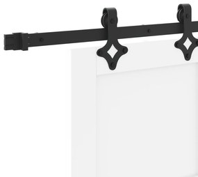 Porta Deslizante vidaXL com Conjunto de Ferragens 'ORKDAL'Branca de Ma