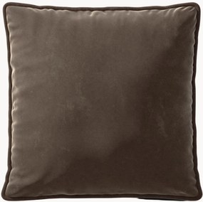 Almofada de sofá grande em veludo Vetsak, 60 x 60 cm