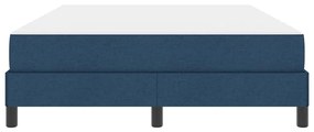 Cama Box Outros Azul 160 x 200 cm tecido
