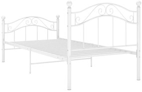 Estrutura de cama metal 90x200 cm branco