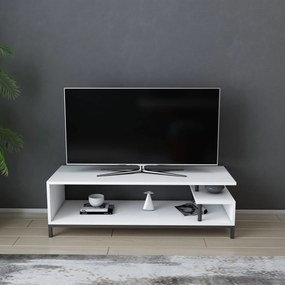 Móvel TV Reilly – Preto/Branco – 120x44,6x37,6 cm