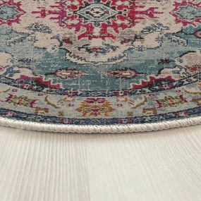 Tapete Woopamuk495 – Turquesa – 120x120 cm | Tribo Home
