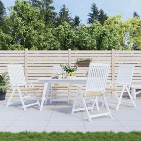 Almofadões p/ cadeiras jardim 4pcs 40x40x4 cm oxford bege