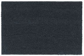 Tapete de porta 40x60 cm fibra de coco tufada cinzento escuro