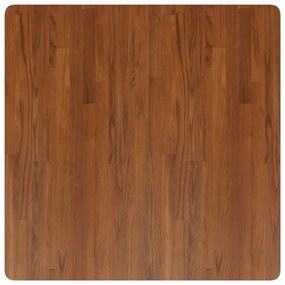 Tampo mesa quadrado 90x90x4 cm carvalho tratado castanho-escuro