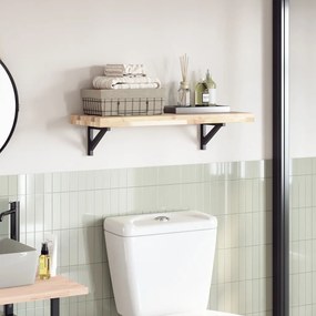 vidaXL Tampo de mesa retangular 80x30x4 cm madeira de acácia maciça