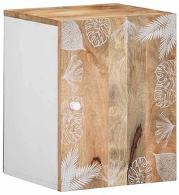 Armário suspenso para WC 38x33,5x48 cm mangueira maciça