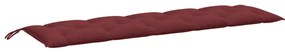 Almofadões p/ banco de jardim 2pcs 180x50x7 cm mesclado tecido
