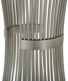 MESA DE APOIO Ø 50X100 CM PRATEADO