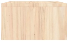 Suporte para monitor 100x27x15 cm madeira de pinho maciça
