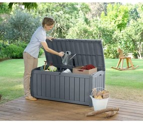 Caixa de arrumação para jardim Glenwood 390 L