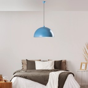 Candeeiro de Teto Kure – Azul Claro – Ø60 h:35 cm