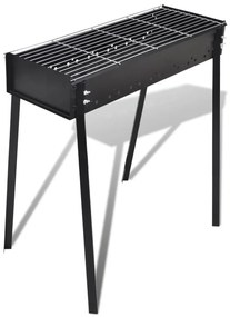 Barbecue carvão 75 x 28 cm de pé / Quadrado