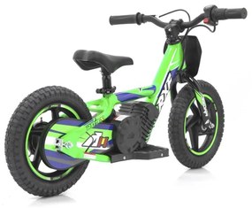 Bicicleta elétrica infantil 12" 100W 24V 2.6Ah Roan RXF Sedna VERDE